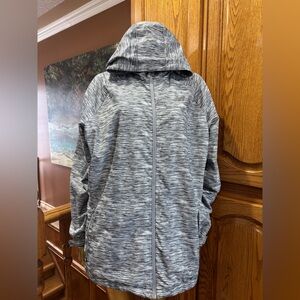New Balance Gray Hooded Jacket